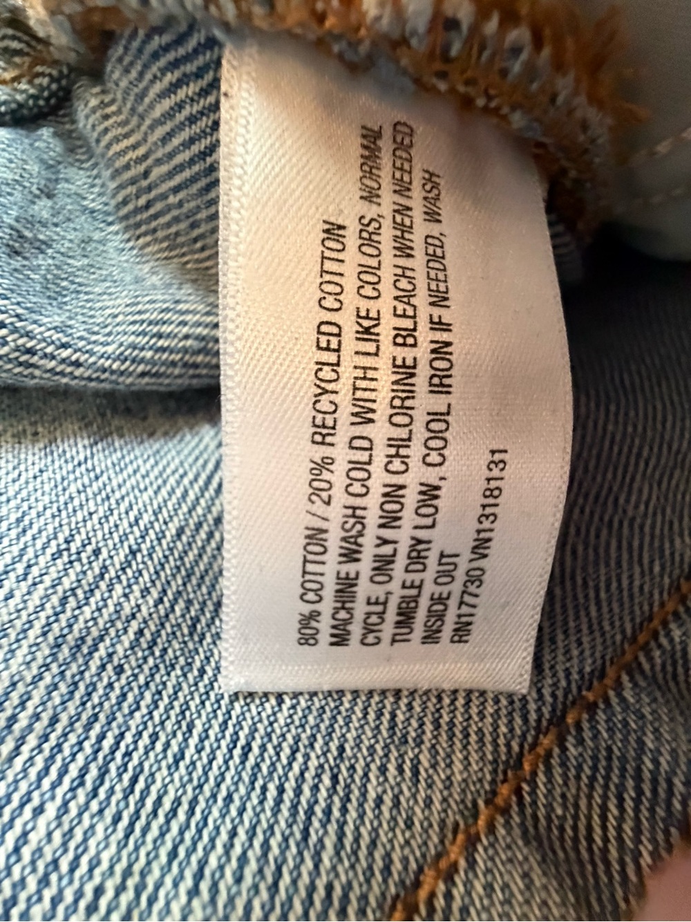 wild fable Light Blue Baggy Wide Leg Jeans 8R - Picture 9 of 9